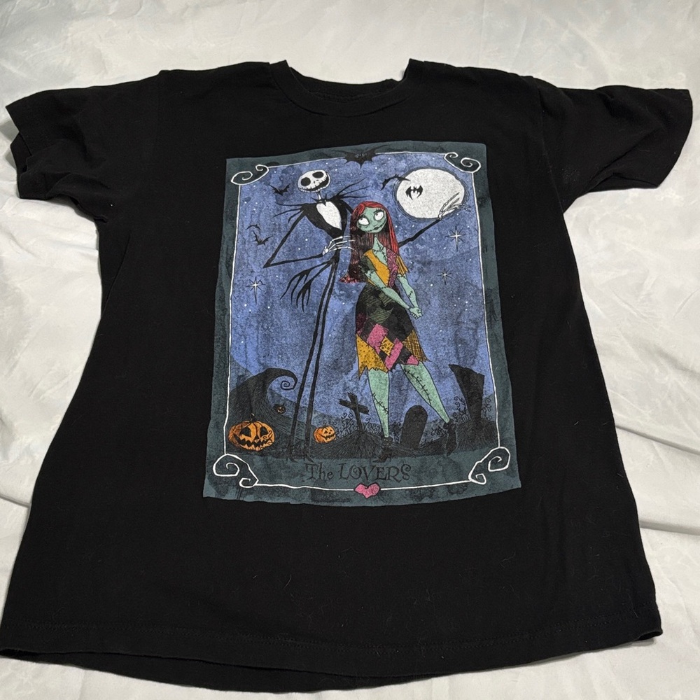 Black Nightmare Before Christmas T-shirt